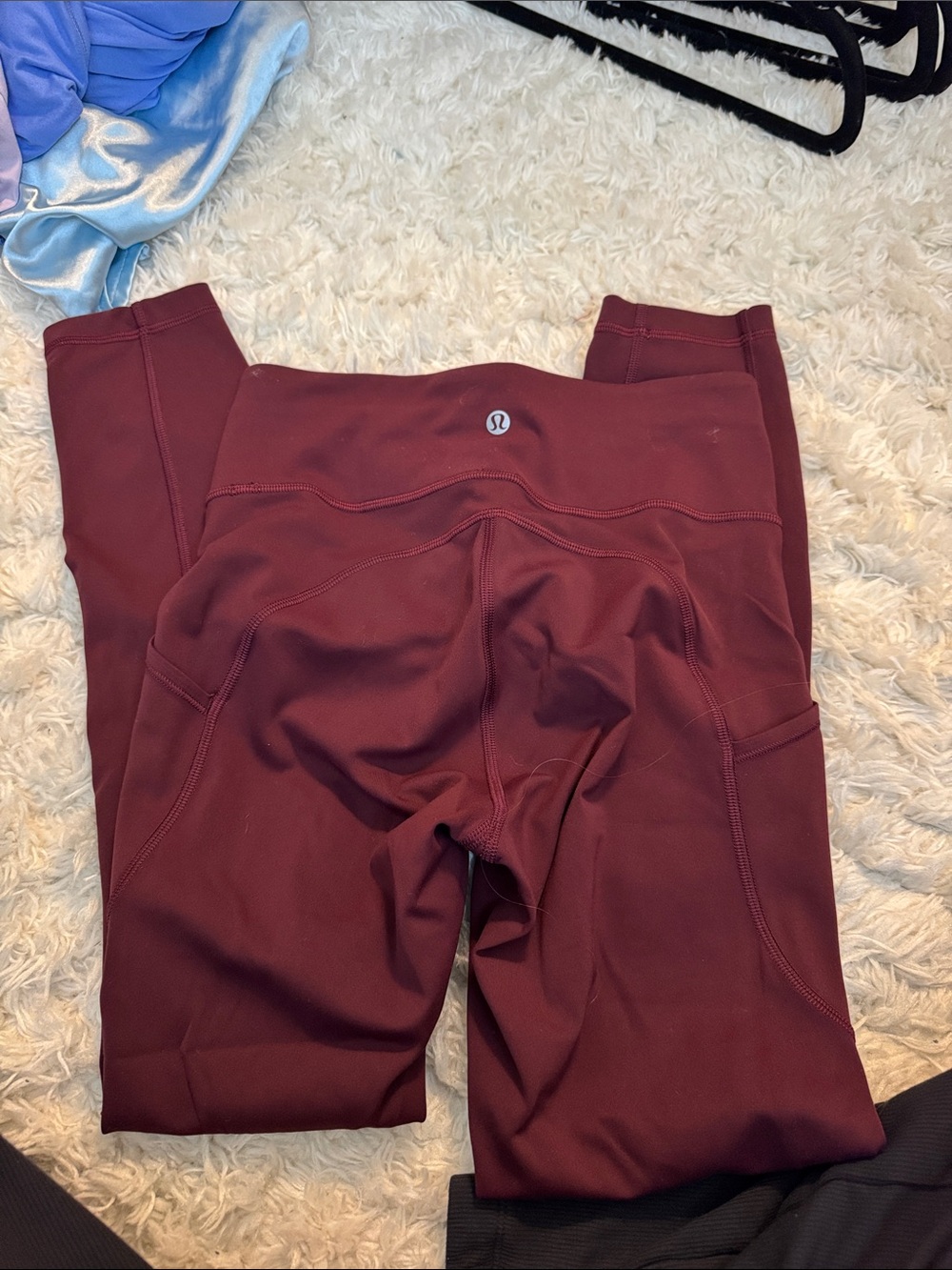 lululemon athletica Women's Burgundy Leggings